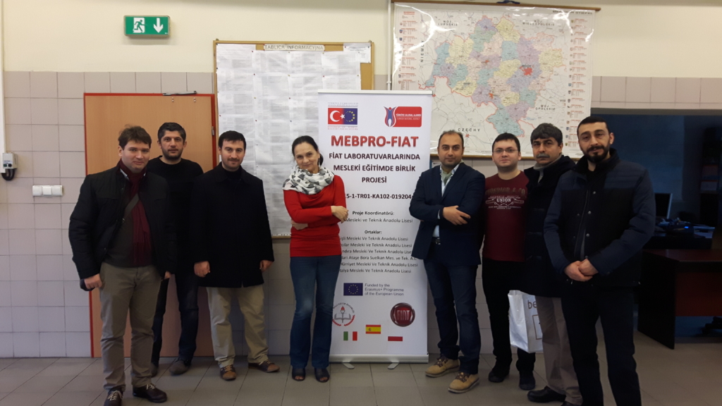 A group of 7 Turkish teachers visited us for job shadowing in automotive industry
