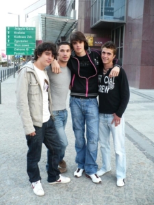 Portuguese trainees of environment protection - April 2009